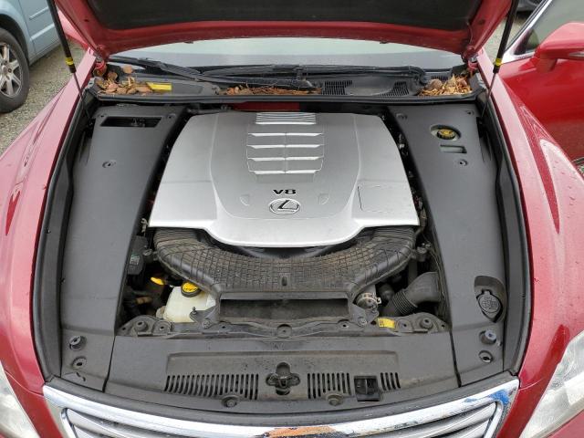 Photo 11 from auction – 2011 LEXUS LS 460 with VIN JTHBL5EF9B5105814