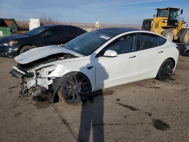 TESLA MODEL 3 2023 with VIN 5YJ3E1EC8PF483434 - Photo from auction