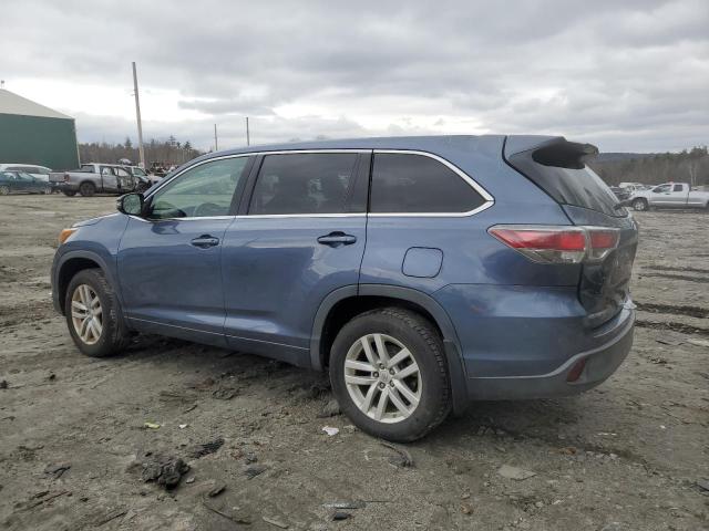 Photo 2 from auction – 2015 TOYOTA HIGHLANDER with VIN 5TDBKRFHXFS126618
