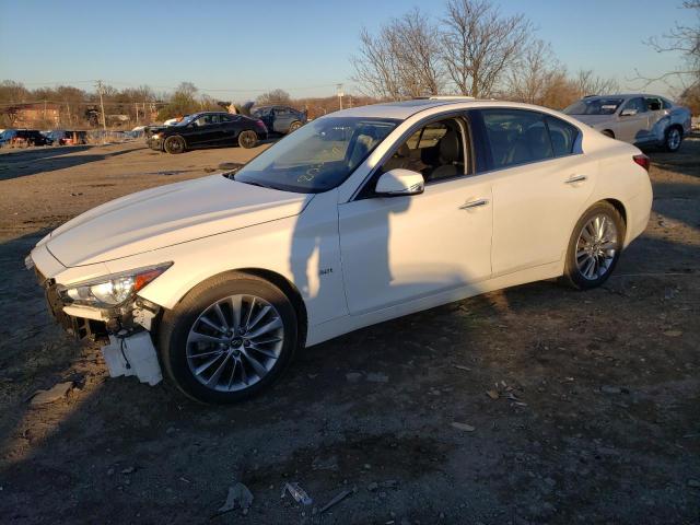 Photo 1 from auction – 2018 INFINITI Q50 LUXE with VIN JN1EV7AR3JM440952