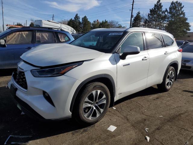 TOYOTA HIGHLANDER 2021 with VIN 5TDHBRCH8MS526382 - Photo from auction