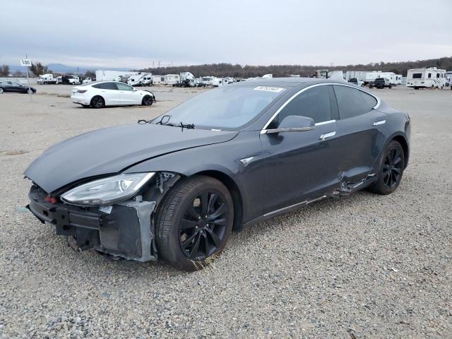 TESLA MODEL S 2015 with VIN 5YJSA1E10FF105452 - Photo from auction