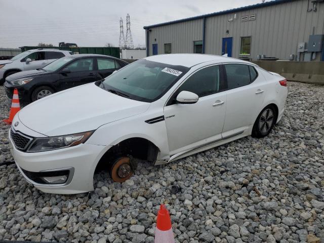 KIA OPTIMA HYB 2013 with VIN KNAGM4AD5D5038051 - Photo from auction