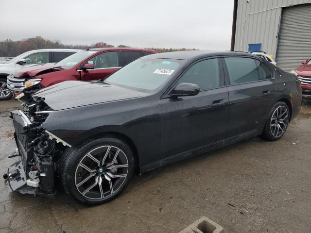 BMW 740 I 2023 with VIN WBA23EH06PCM19395 - Photo from auction
