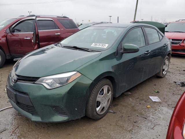 TOYOTA COROLLA L 2014 with VIN 2T1BURHE2EC197462 - Photo from auction