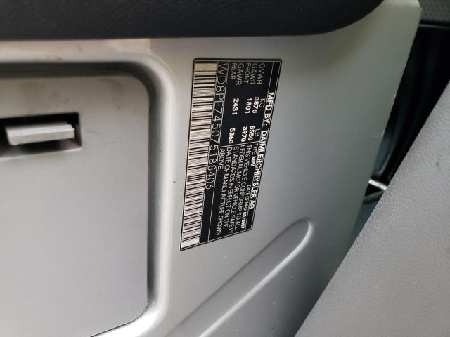 Photo 14 from auction – 2007 DODGE SPRINTER 2 with VIN WD8PE745075188406
