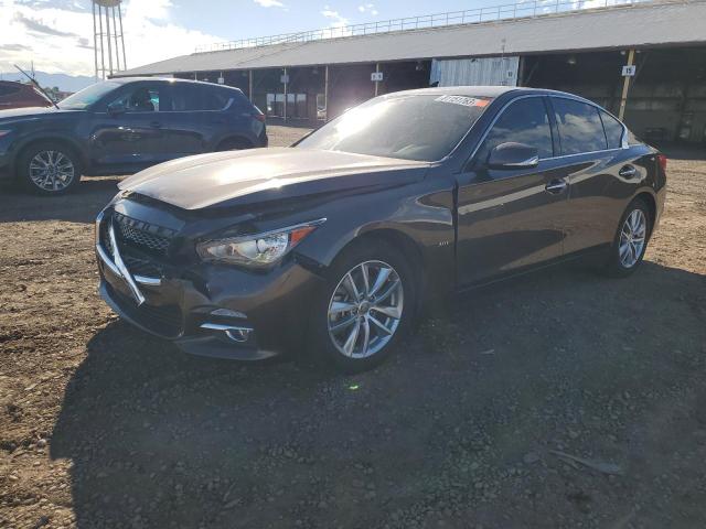 INFINITI Q50 PREMIU 2017 with VIN JN1EV7AP6HM738484 - Photo from auction