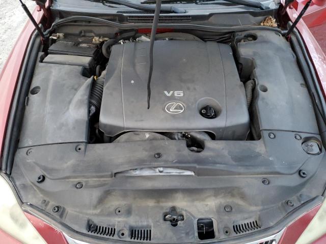 Photo 11 from auction – 2006 LEXUS IS 250 with VIN JTHCK262962005799