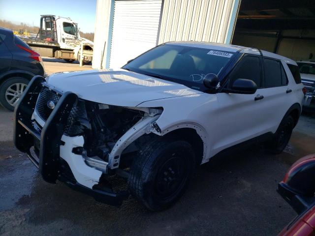 FORD EXPLORER P 2021 with VIN 1FM5K8AB6MGC41505 - Photo from auction