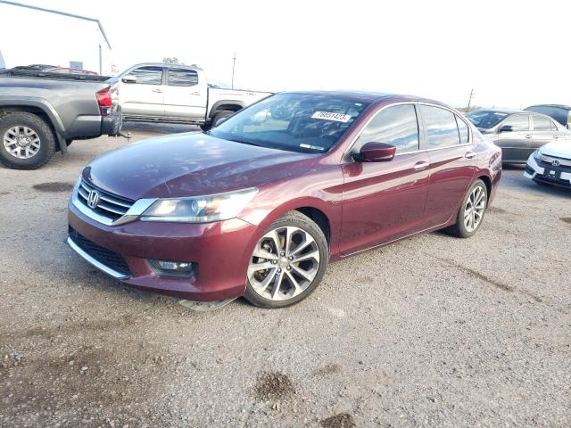 HONDA ACCORD SPO 2015 with VIN 1HGCR2F59FA109868 - Photo from auction