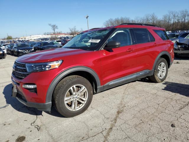 FORD EXPLORER X 2020 with VIN 1FMSK8DH6LGA13277 - Photo from auction