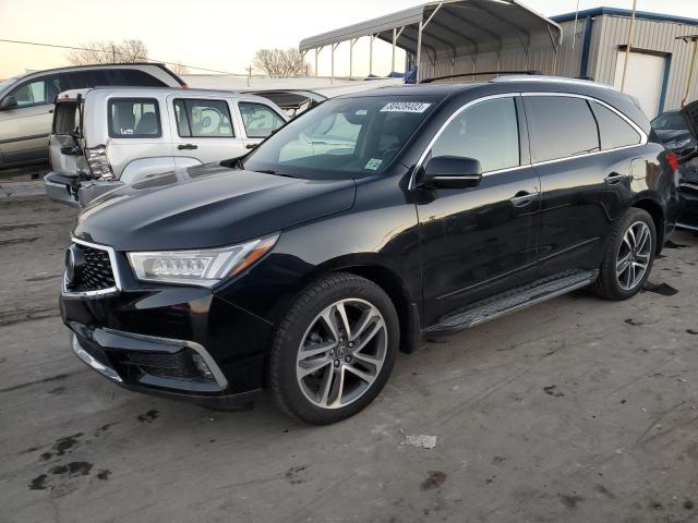 ACURA MDX ADVANC 2017 with VIN 5FRYD4H91HB002207 - Photo from auction