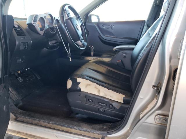 Photo 7 from auction – 2004 NISSAN MURANO SL with VIN JN8AZ08TX4W222688