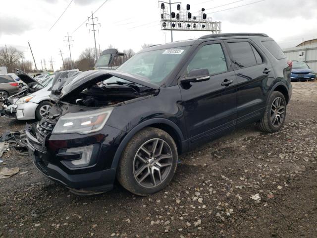 Photo 1 from auction – 2017 FORD EXPLORER S with VIN 1FM5K8GT8HGC30897