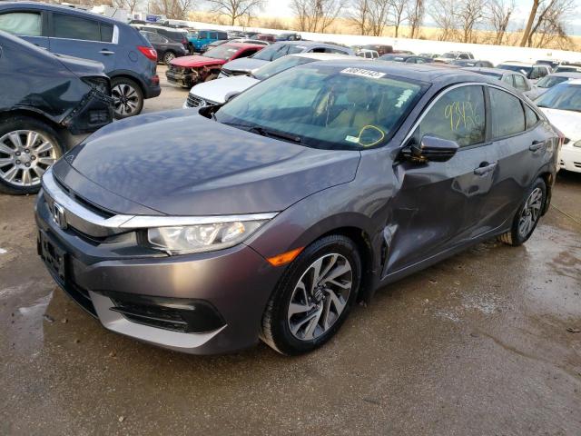 HONDA CIVIC EX 2017 مع رقم تعريف المركبة 19XFC2F75HE027375 - صورة من المزاد