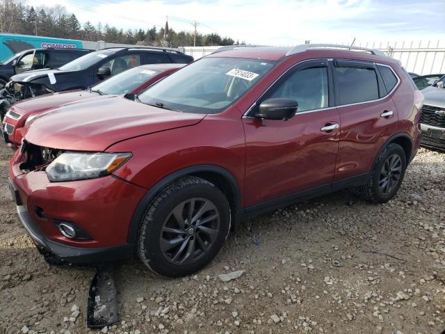 NISSAN ROGUE S 2016 with VIN 5N1AT2MV1GC783671 - Photo from auction