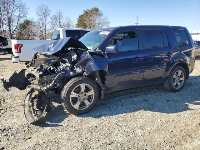 HONDA PILOT EXL 2014 with VIN 5FNYF4H5XEB020905 - Photo from auction