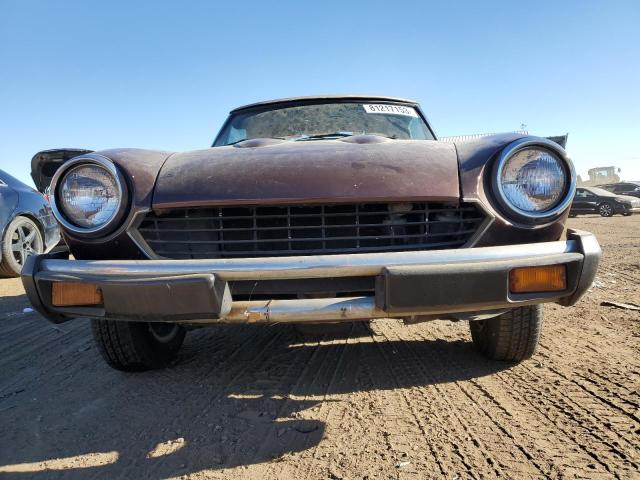 Photo 5 from auction – 1981 FIAT 124 SPIDER with VIN ZFAAS00B9B8181191