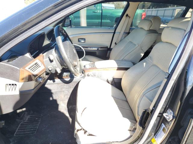 Photo 7 from auction – 2006 BMW 750 LI with VIN WBAHN83506DT33341