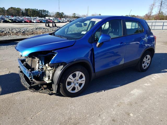 CHEVROLET TRAX LS 2016 with VIN KL7CJKSB2GB533757 - Photo from auction