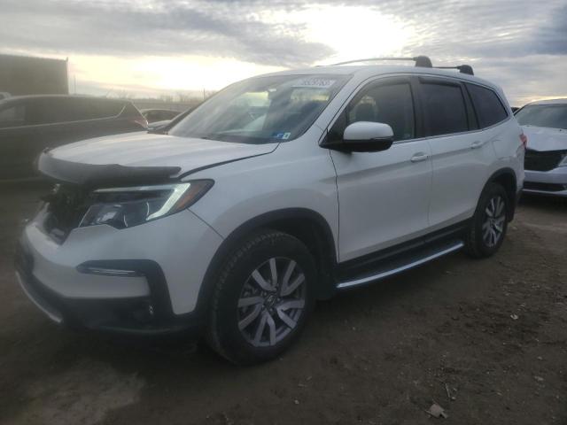 HONDA PILOT EX 2019 with VIN 5FNYF6H35KB025550 - Photo from auction