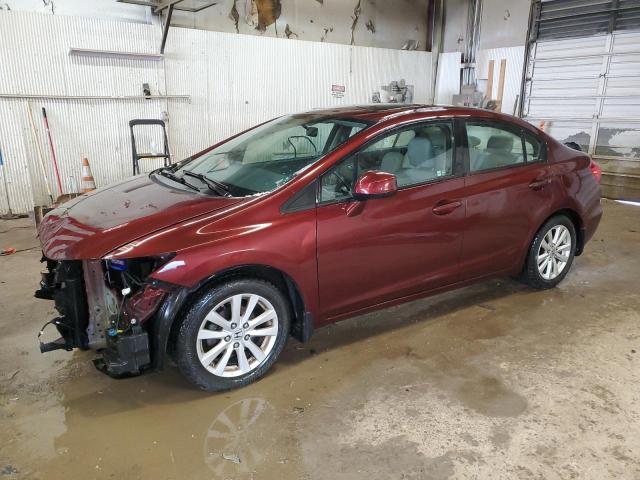 HONDA CIVIC EXL 2012 with VIN 19XFB2F90CE045117 - Photo from auction