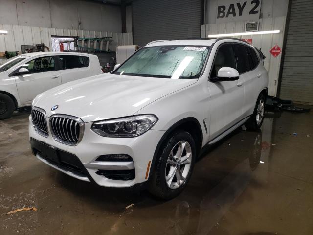 BMW X3 XDRIVE3 2021 with VIN 5UXTY5C06M9E22016 - Photo from auction