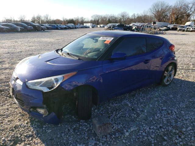 HYUNDAI VELOSTER 2013 with VIN KMHTC6AD6DU122056 - Photo from auction