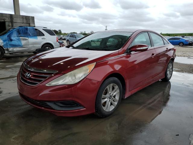 HYUNDAI SONATA GLS 2014 with VIN 5NPEB4AC5EH883653 - Photo from auction