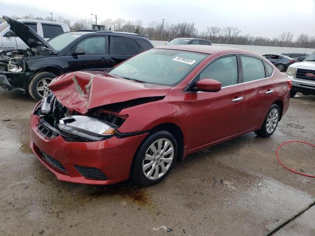 NISSAN SENTRA S 2017 with VIN 3N1AB7AP1HY291888 - Photo from auction