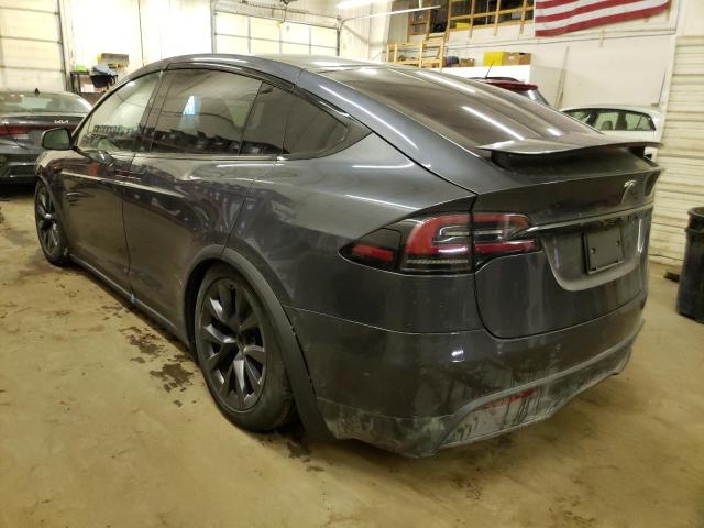 Photo 2 from auction – 2022 TESLA MODEL X with VIN 7SAXCBE65NF355403