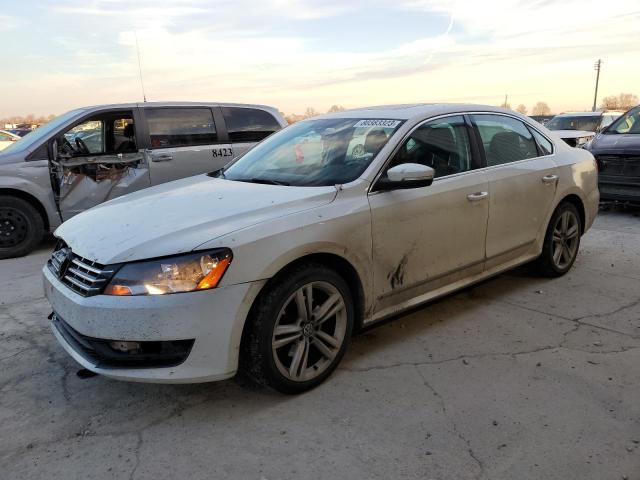 VOLKSWAGEN PASSAT SEL 2014 with VIN 1VWCN7A37EC025237 - Photo from auction