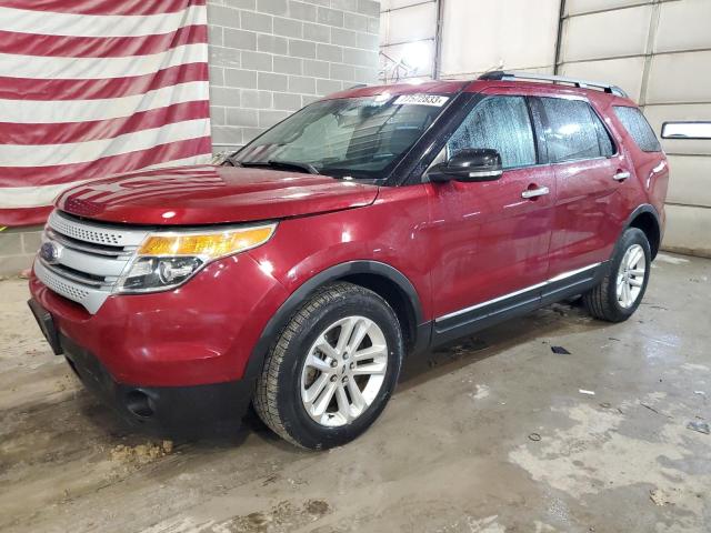 FORD EXPLORER X 2014 with VIN 1FM5K8D81EGB00634 - Photo from auction
