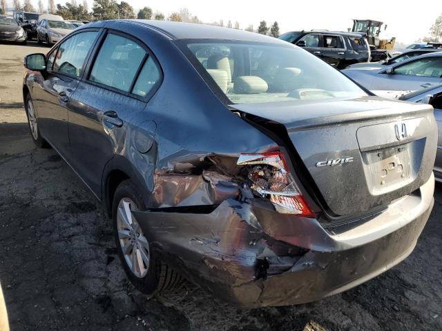 Photo 2 from auction – 2012 HONDA CIVIC EX with VIN 19XFB2F88CE339520