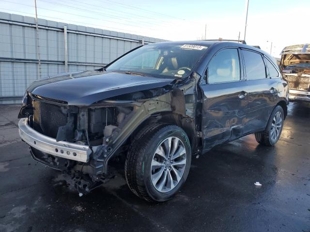 ACURA MDX TECHNO 2015 مع رقم تعريف المركبة 5FRYD4H68FB029746 - صورة من المزاد