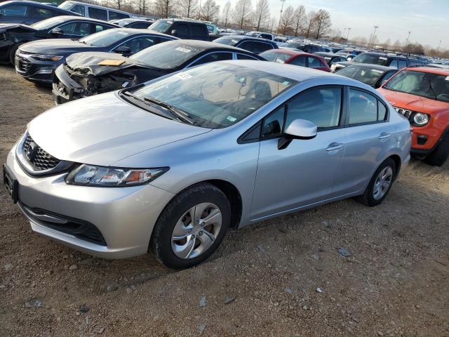 Photo 1 from auction – 2013 HONDA CIVIC LX with VIN 19XFB2F56DE015280