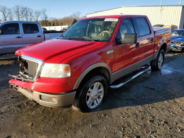 FORD F150 SUPER 2004 with VIN 1FTPW14574KD26199 - Photo from auction