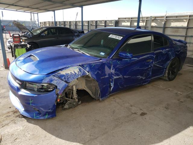DODGE CHARGER R/ 2020 with VIN 2C3CDXCT3LH229552 - Photo from auction