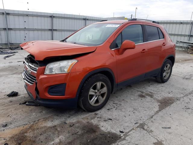 CHEVROLET TRAX 1LT 2016 with VIN KL7CJLSB9GB629570 - Photo from auction