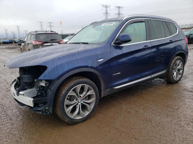 BMW X3 XDRIVE2 2016 with VIN 5UXWX9C56G0D93161 - Photo from auction