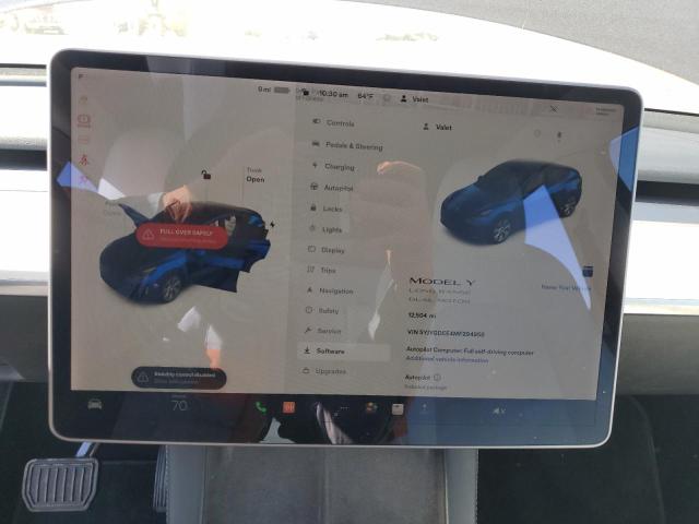 Photo 9 from auction – 2021 TESLA MODEL Y with VIN 5YJYGDEE4MF294956