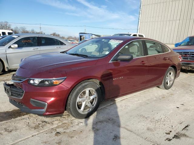 CHEVROLET MALIBU LS 2016 with VIN 1G1ZB5ST4GF192089 - Photo from auction