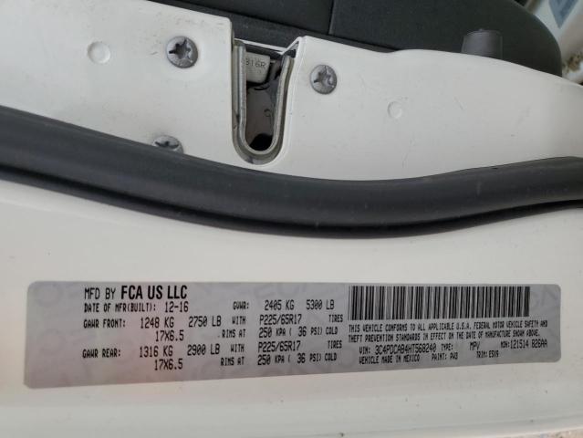 Photo 14 from auction – 2017 DODGE JOURNEY SE with VIN 3C4PDCAB4HT568240