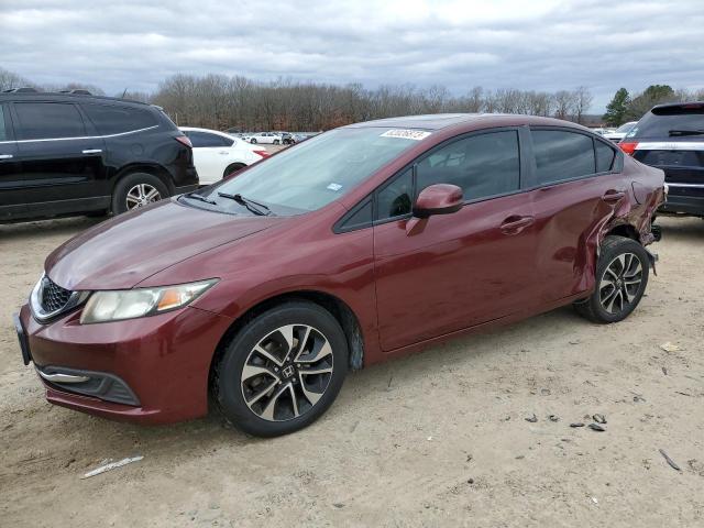 HONDA CIVIC EX 2013 with VIN 2HGFB2F80DH557877 - Photo from auction