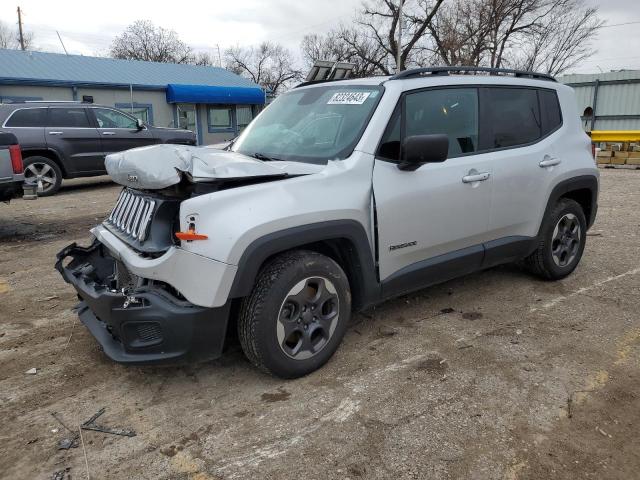 JEEP RENEGADE S 2017 with VIN ZACCJAABXHPF91041 - Photo from auction