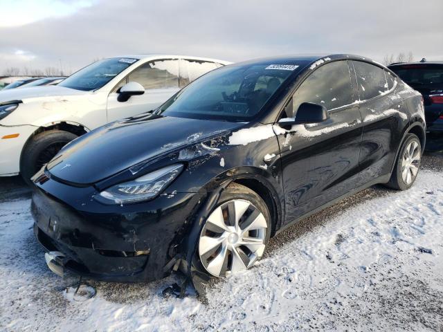 TESLA MODEL Y 2021 с VIN 5YJYGDEE2MF102613 - Фото с аукциона