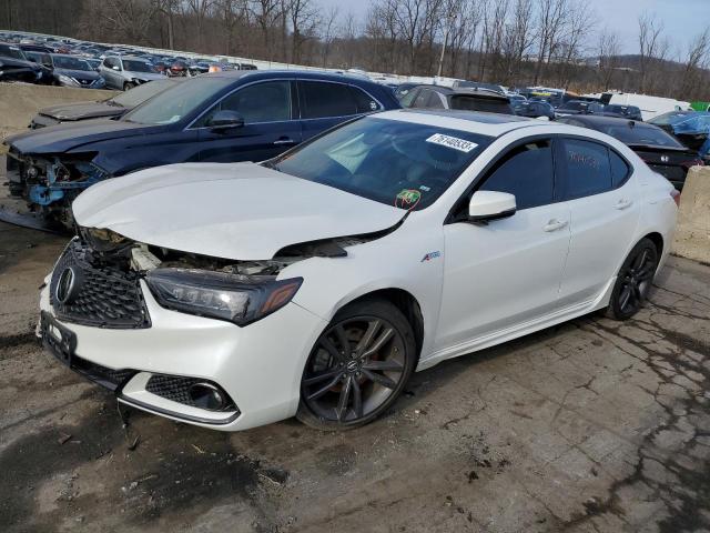 ACURA TLX TECH+A 2018 with VIN 19UUB2F68JA008637 - Photo from auction