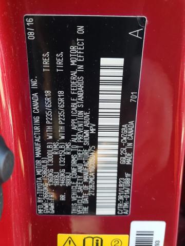 Photo 14 from auction – 2016 LEXUS RX 350 BAS with VIN 2T2BZMCA1GC050475