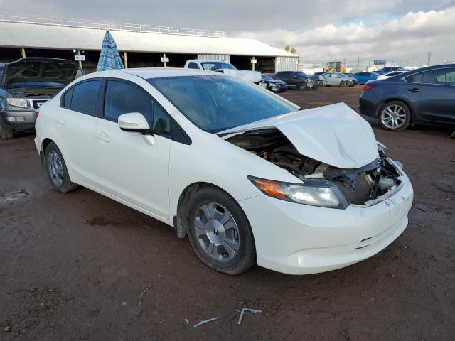 Photo 4 from auction – 2012 HONDA CIVIC HYBR with VIN JHMFB4F33CS007304