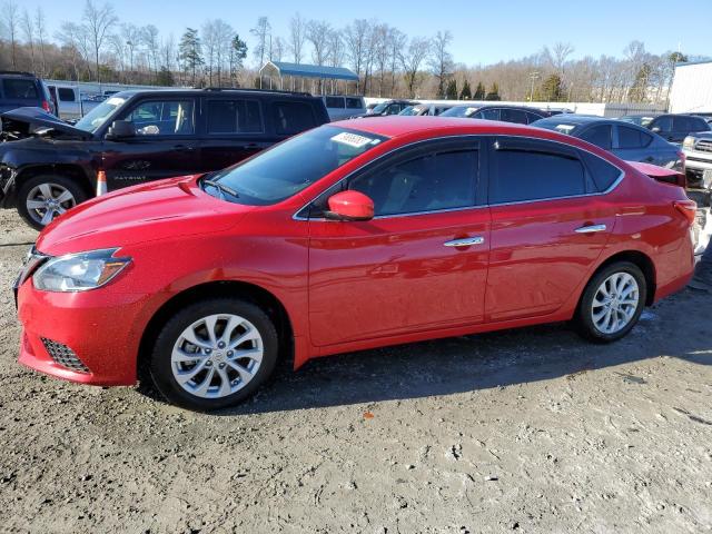 NISSAN SENTRA S 2018 with VIN 3N1AB7AP2JL631469 - Photo from auction